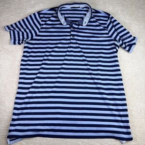 Men's Greyson XL Short Sleeve Striped Polo Golf Shirt